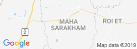 Maha Sarakham map